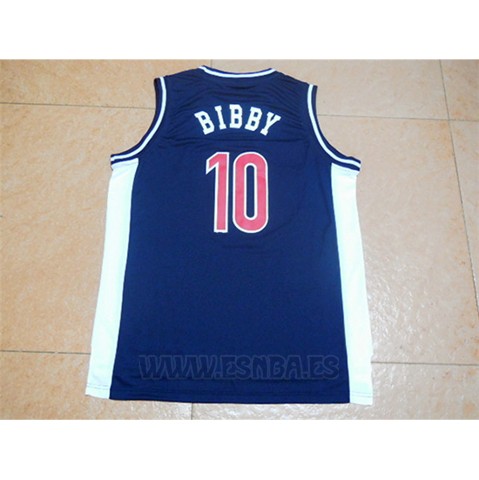 Camiseta NCAA Arizona State Atlanta Hawks Mike Bibby #10 Azul